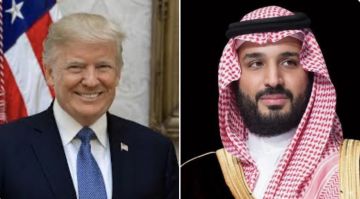 ولي العهد والرئيس ترمب يبحثان تعزيز الشراكة السعودية الأمريكية ومستجدات المنطقة ولي العهد والرئيس ترمب يبحثان تعزيز الشراكة السعودية الأمريكية ومستجدات المنطقة