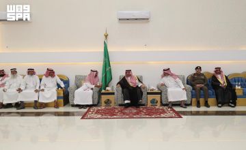 أمير نجران يقدم التعازي والمواساة لأسرة آل بطاح أمير نجران يقدم التعازي والمواساة لأسرة آل بطاح