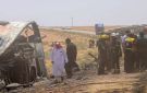 35 قتيلا و30 مصابا في تصادم مروع بين حافلتين بسوريا