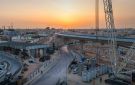 إنجاز 50 من أعمال جسر طريق الثمامة.. صور