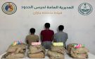 القبض على (3) يمنيين في جازان لتهريبهم (53) كجم قات 