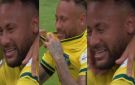 نيمار يبكي بحرقة بعد الخروج من كأس العالم.. فيديو - sa