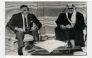 صورة قديمة للملك سعود مع جمال عبدالناصر - sa