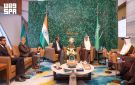 عبدالعزيز بن سلمان يلتقي مستشار الأمن القومي الهندي - sa