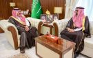 أمير حائل يستقبل أمين المنطقة المكلف - sa