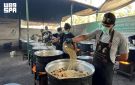 المملكة توزع (25,000) وجبة غذائية ساخنة في غزة - sa