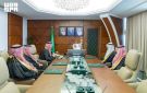 أمير الشرقية يستقبل المشرف على برنامج مستشفى قوى الأمن بالدمام