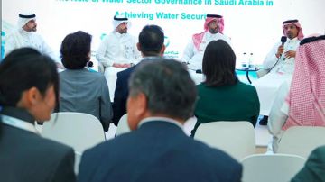 الحدث العالمي يجمع قادة الابتكار ويعزز الشراكات.. السعودية تستضيف مؤتمر استدامة المياه ديسمبر المقبل الحدث العالمي يجمع قادة الابتكار ويعزز الشراكات.. السعودية تستضيف مؤتمر استدامة المياه ديسمبر المقبل