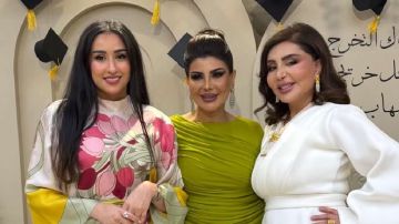 حضور لافت لشيماء علي وفرح الهادي بحفل تخرج ابنة شهاب جوهر حضور لافت لشيماء علي وفرح الهادي بحفل تخرج ابنة شهاب جوهر