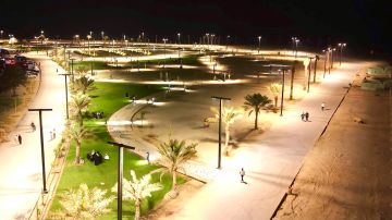 الشاطئ الرملي بالخفجي وجهة سياحية جديدة الشاطئ الرملي بالخفجي وجهة سياحية جديدة