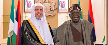 الرئيس النيجيري يستقبل أمين رابطة العالم الإسلامي الرئيس النيجيري يستقبل أمين رابطة العالم الإسلامي