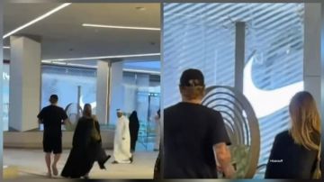 ثيو هيرنانديز يتجول برفقة زوجته في أحد مولات الرياض .. فيديو