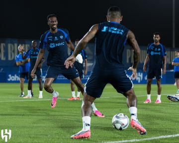 الهلال ينهي تحضيراته لمواجهة الفيصلي الهلال ينهي تحضيراته لمواجهة الفيصلي