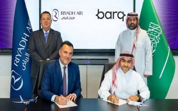 طيران الرياض توقع شراكة استراتيجية مع برق لتطوير حلول المدفوعات الرقمية طيران الرياض توقع شراكة استراتيجية مع برق لتطوير حلول المدفوعات الرقمية