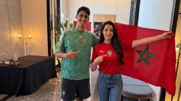 نورة فتحي تحسم الجدل حول علاقتها بياسين بونو.. فيديو نورة فتحي تحسم الجدل حول علاقتها بياسين بونو.. فيديو