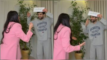 فرح الهادي تختبر زوجها عقيل وتصدم من إجاباته .. فيديو فرح الهادي تختبر زوجها عقيل وتصدم من إجاباته .. فيديو