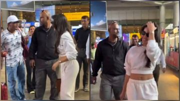 نورا فتحي تتعرض لموقف محرج في المطار .. فيديو نورا فتحي تتعرض لموقف محرج في المطار .. فيديو