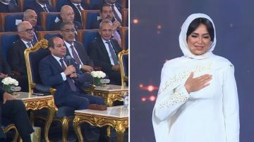 لفتة إنسانية من الرئيس المصري تجاه هبة مجدي بحفل المولد النبوي .. فيديو لفتة إنسانية من الرئيس المصري تجاه هبة مجدي بحفل المولد النبوي .. فيديو
