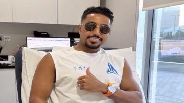 سالم الدوسري في أحدث ظهور خلال برنامجه العلاجي سالم الدوسري في أحدث ظهور خلال برنامجه العلاجي