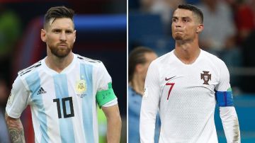 رونالدو يواسي ميسي بعد وفاة والده: عناق كبير لك ولعائلتك