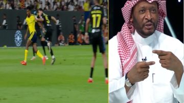 الجمعان: أرى أن اللاعب سالم النجدي يستحق كرت أصفر وليس أحمر الجمعان: أرى أن اللاعب سالم النجدي يستحق كرت أصفر وليس أحمر