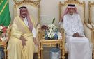 أمير القصيم يزور الوجيه محمد بن عبدالله بن حجاج ويطمئن على صحته