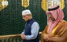 رئيس وزراء جمهورية باكستان يزور المسجد النبوي