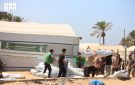 المملكة تواصل توزيع المساعدات الإغاثية على الأسر المتضررة في قطاع غزة