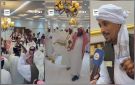 فرحة سعودية سودانية في تبوك احتفالا بزواج مقيم سوداني .. فيديو