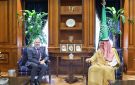 الجبير يستقبل سفيري البرازيل والهند لدى المملكة