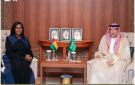الخريجي يبحث تعزيز العلاقات مع وزيري خارجية غينيا بيساو والمالديف