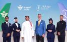 طيران الرياض والخطوط السعودية يدشنان أول شراكة رقمية من نوعها في قطاع الطيران