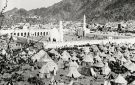 لقطة جوية نادرة للمسجد الحرام والكعبة قبل 110 أعوام