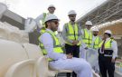 وزير الرياضة يتابع تطورات ملعب جامعة الإمام محمد بن سعود