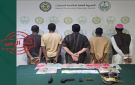 القبض على 5 أشخاص في نجران لترويجهم (14) كجم حشيش 