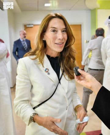 الممثلة الخاصة للأمين العام للأمم المتحدة المعنية بالأطفال: ما تقدمه المملكة للتوائم الملتصقة من مختلف دول العالم يمثل أملا حقيقيا ونموذجا يحتذى به دوليا الممثلة الخاصة للأمين العام للأمم المتحدة المعنية بالأطفال: ما تقدمه المملكة للتوائم الملتصقة من مختلف دول العالم يمثل أملا حقيقيا ونموذجا يحتذى به دوليا