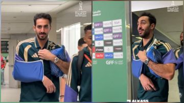 العقيدي يطمئن الجماهير بعد إصابته : أنا بخير .. فيديو العقيدي يطمئن الجماهير بعد إصابته : أنا بخير .. فيديو