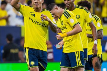 النصر يتجاوز أبها بصعوبة في روشن