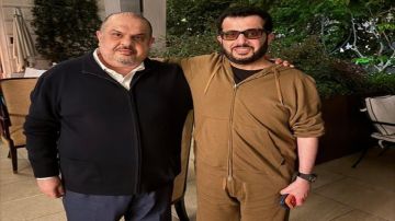تركي آل الشيخ يظهر برفقة الأمير عبدالرحمن بن مساعد تركي آل الشيخ يظهر برفقة الأمير عبدالرحمن بن مساعد