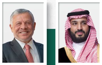 ولي العهد يتلقى رسالة خطية من ملك الأردن ولي العهد يتلقى رسالة خطية من ملك الأردن