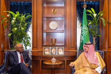 الجبير ووزير سياحة جامايكا يبحثان مشاركة دولة جامايكا في إكسبو 2030 الرياض الجبير ووزير سياحة جامايكا يبحثان مشاركة دولة جامايكا في إكسبو 2030 الرياض