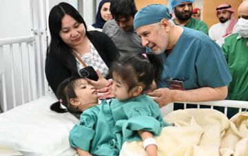 الممثلة الخاصة للأمين العام للأمم المتحدة: رعاية السعودية للتوائم الملتصقة نموذج دولي الممثلة الخاصة للأمين العام للأمم المتحدة: رعاية السعودية للتوائم الملتصقة نموذج دولي