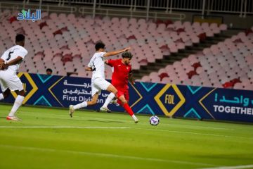 في دوري الأولى.. التعادل يحسم مواجهة الوحدة وضمك في دوري الأولى.. التعادل يحسم مواجهة الوحدة وضمك