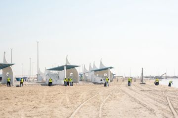 مبادرة لتنظيف شاطئ الصدف بالظهران تزامنا مع اليوم العالمي للشواطئ مبادرة لتنظيف شاطئ الصدف بالظهران تزامنا مع اليوم العالمي للشواطئ