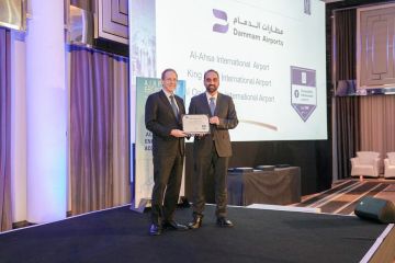 مطارات الدمام تحصد 6 شهادات اعتماد دولية