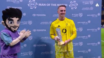 مارسين بولكا يحصد جائزة أفضل لاعب أمام الهلال .. فيديو مارسين بولكا يحصد جائزة أفضل لاعب أمام الهلال .. فيديو