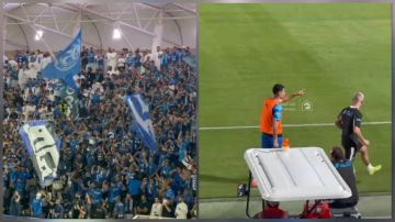 جماهير الهلال تطلق أهزوجة لمارتينيلي مع ظهوره الأول .. فيديو جماهير الهلال تطلق أهزوجة لمارتينيلي مع ظهوره الأول .. فيديو