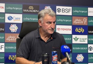 غالتييه: الفوز على الهلال  عظيم وتاريخي .. ونيوم لم يكن لديه ما يخسره