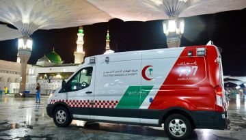 الهلال الأحمر بالمدينة المنورة يعيد النبض لمعتمرة خلال 56 ثانية الهلال الأحمر بالمدينة المنورة يعيد النبض لمعتمرة خلال 56 ثانية