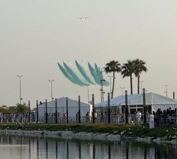 بالأخضر والأبيض.. عروض جوية وفعاليات وطنية ترسم فرحة اليوم الوطني في الخبر بالأخضر والأبيض.. عروض جوية وفعاليات وطنية ترسم فرحة اليوم الوطني في الخبر